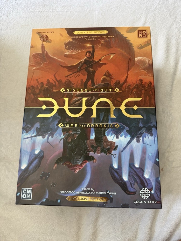 Dune War for Arrakis Exclusive Edition Board Game Opened And Never Played