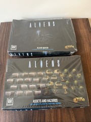 Lot of 5: Aliens Another Glorious Day In The Corp Base + 2 Expansions + 2 Minis