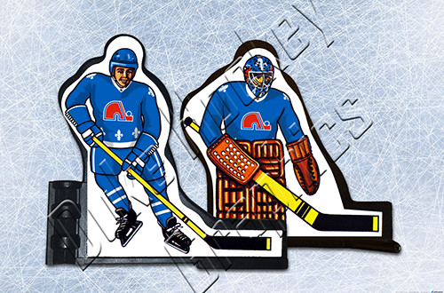 NHL Colorado Avalanche 2026-Present heritage PEEL-OFF vinyl decals Coleco compat