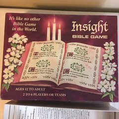Insight Bible Trivia Game Youth Minister Home School Christian Party Complete FS