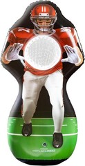 Touchdown Challenge Game – Inflatable Receiver & 4 Rubber s