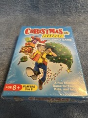 Christmas Rush Card Game 3 to 8 Players Ages 8 New Sealed Box Christmas Gift