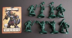 HeroQuest Lot of 6 Orcs 28mm Fantasy Miniatures Dungeons and Dragons
