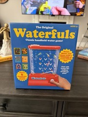 Original Waterfuls Classic Handheld Water Game – 6 Interchangeable Back Panels