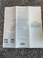 PROBE Parker Brothers Board Game Of Words Vintage 1964 Complete W/instructions