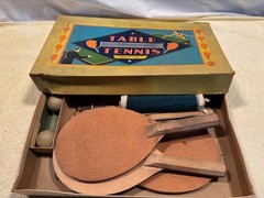 Antique 1920/1930’s TABLE TENNIS – Marks Brothers Co. Boston. In box.