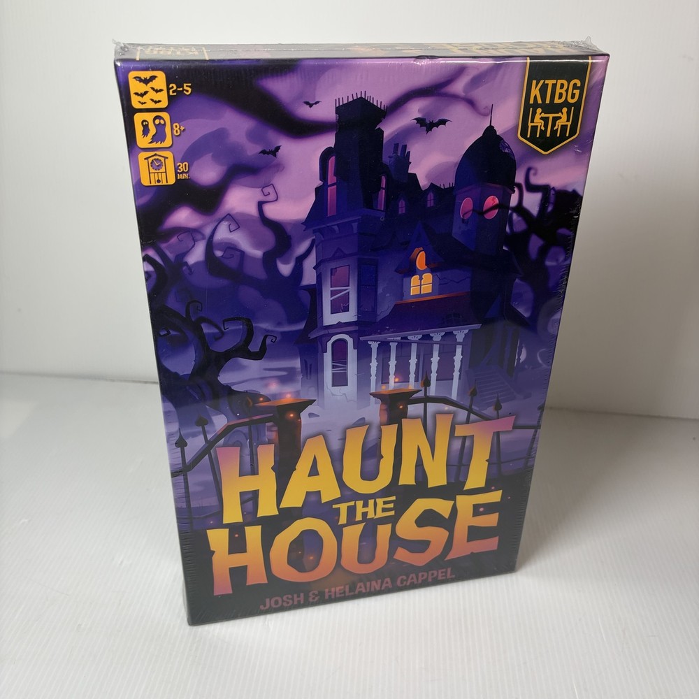 Haunt the House Board Game KTBG Kids Table Board Gaming NEW Sealed 2-5 Players