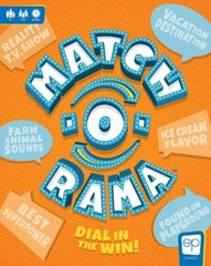 Match-O-Rama Family Board Game Press-Your-Luck Fast Paced Party Game Brand New