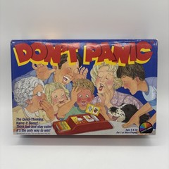 1987 Don’t Panic Game by Coleco Vintage Trivia Chaos No Score Card Tested