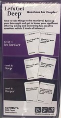 Lets Get Deep Questions For Couples Game 500 Cards