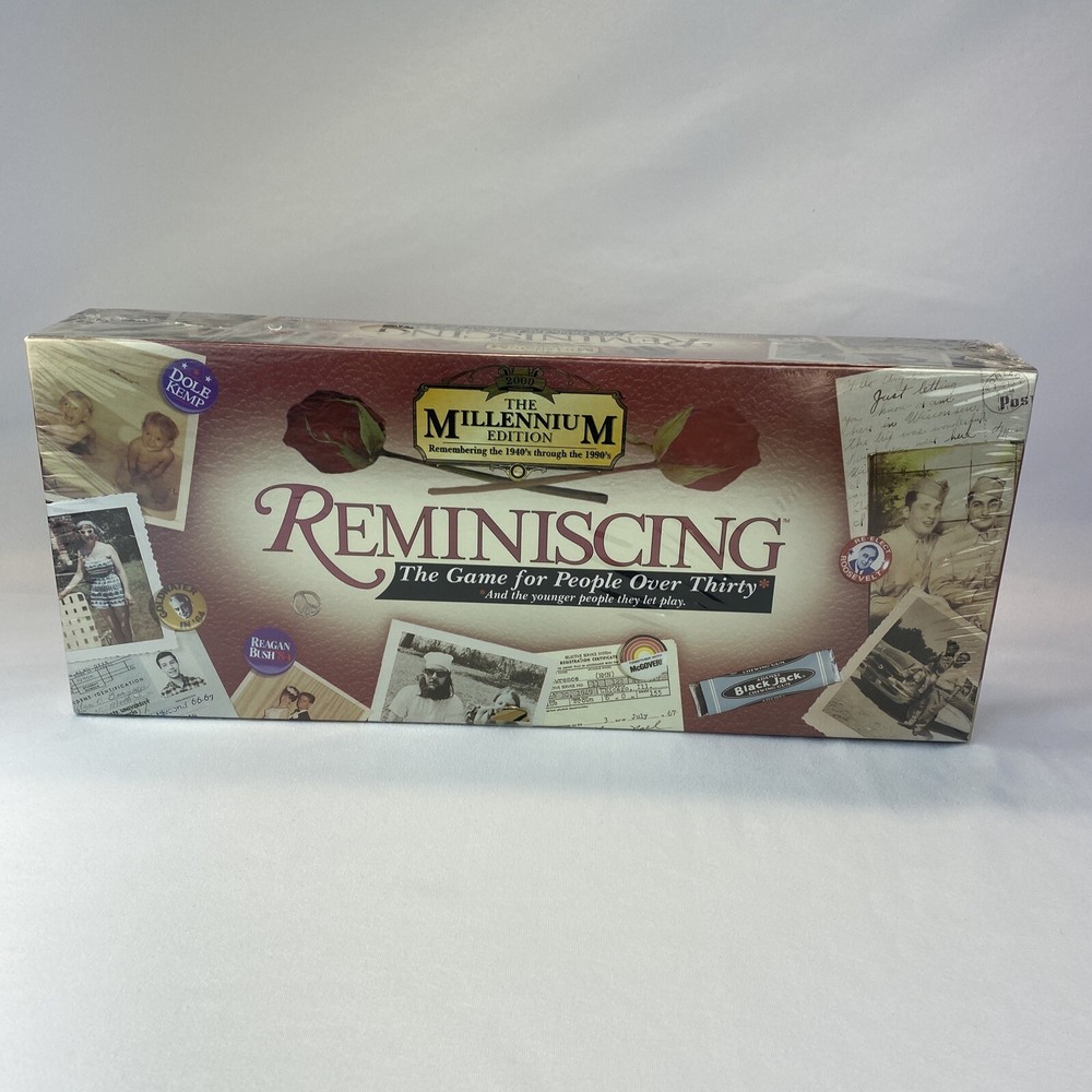 Reminiscing the Millennium Edition Board Game 1998 Brand New Sealed TDC Games
