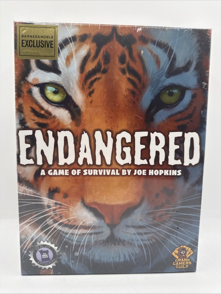 Endangered Survival Game Joe Hopkins Grand Gamers Guild 2022 NIP