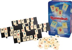 Rummikub in Travel Tin – the Original Rummy Tile Game, Blue (B07GLGBW9X)