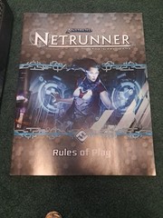 Fantasy Flight Games Netrunner Card Game Complete Used Condition