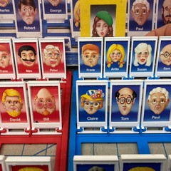 Guess Who? Board Game Milton Bradley Vintage 1991 95% Complete With Box