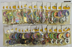 Vintage POG Milk Caps Slammerz Lot 20 Sealed Packs Made in USA 1 Slammer 4 Caps