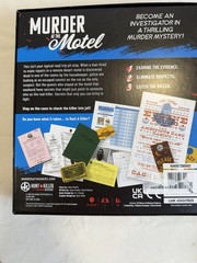 Hunt A Killer Murder at the Motel Board Game – Immersive Murder Mystery COMPLETE