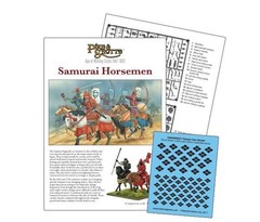 Samurai Horsemen – 28mm Scale Plastic Miniatures for Pike & Shotte Highly Detail
