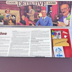 Vintage Clue COMPLETE Parker Brothers 1986 Classic Detective Board Game