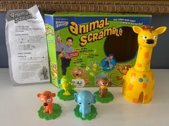 RARE Animal Scramble Hyper Dash Interactive Preschool Tag Game 100% COMPLETE!