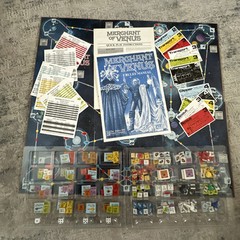 Avalon Hill 1988 : MERCHANT of VENUS Board Game- Science Fiction 99% Complete