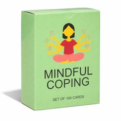 100 Mindful Coping Activity Cards – Self-Care & Stress Management Prompts for…