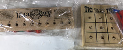 Classic Wooden Peg Games Lot of 6 Sealed New Never Used See Description