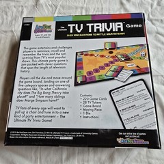 Ultimate TV Trivia Game Ages 12+ | 2-6 Players Few Cards Missing 2 Packs Sealed