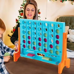 Giant 4-In-A-Row, Wall Mounted & Tabletop Four Connect Game, Indoor Outdoor Boar