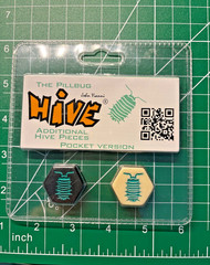 Hive Standard Size The Pillbug Expansion Adds 2 Pieces Gen 42 Tile Game – New
