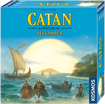 Kosmos 694104-catan-seafarer 3-4 players, board game Klaus Teuber
