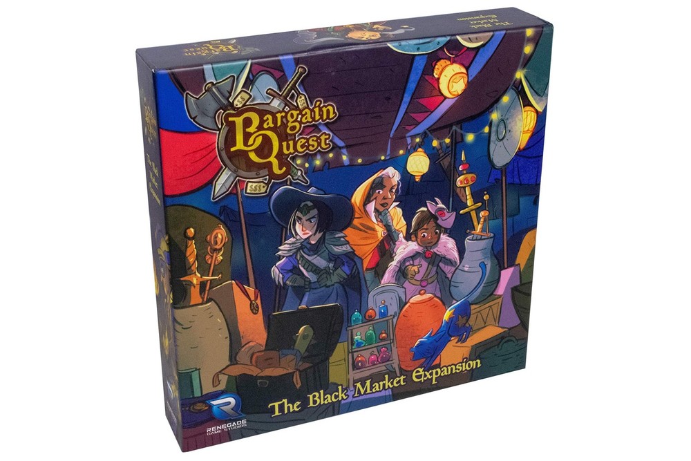 Renegade Game Studios Bargain Quest: The Black Market Expansion Game for 2-8 Pla