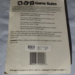 George and Company LCR Left Center Right Complete Dice Game Ages 5+ Strategy