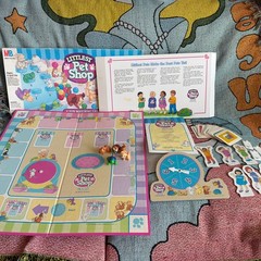 Littlest Pet Shop: A Fun Matching Game – 99% COMPLETE Milton Bradley 1993 *READ*