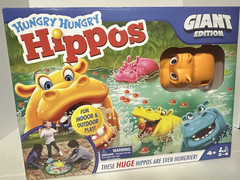 Hungry Hungry Hippos Giant Edition Family Game Indoor Outdoor Kids Party Game