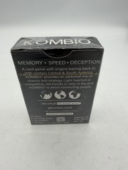 KOMBIO The All-in-One Card Game | 2-6+ Players Speed Memory Strategy NEW SEALED