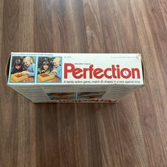 VINTAGE 1982 Perfection Board Game #8370 Lakeside 100% COMPLETE Working