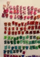 450 Piece Lot – GoGoS CRAZY BONES – Eggy, Aliens, Glitter, Jaws, Clear, Etc