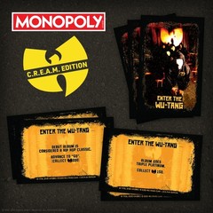 Monopoly: Wu-Tang Clan, Features Exclusive Tour Poster Art – C.R.E.A.M. Edition