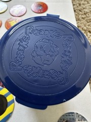 Vintage POG Pogs and Slammers HUGE LOT Plastic Slammers with Various POG Caps