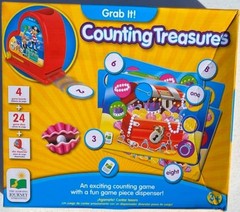 GRAB IT! COUNTING TREASURES Learning Journey Store Ages 3+ NEW In Damaged Box !
