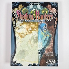 Shadow Hunters 2nd Edition Board Game Z-Man 2011 Complete +10 Characters VGUC