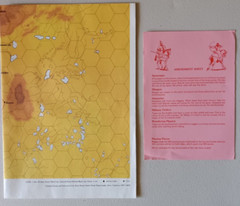 OUTREMER – 3rd Crusade Combat game – Standard Games Limited – 1985 – UNPUNCHED