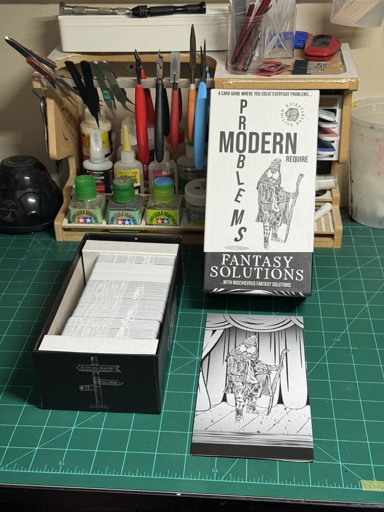 Modern Problems Require Fantasy Solutions Party Game
