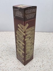 Tumbling Tower Game 72pc Wooden Stacking Blocks Classic Games Factory Sealed