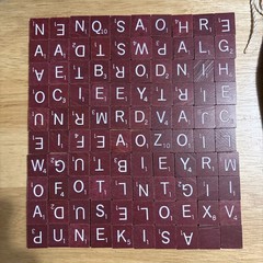 Milton Bradley 1989 #4034 Scrabble DLX Ed Board Game Complete Turntable EUC!