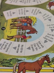 Vintage 1964 Mattel Barbies Little Sister Trains Her Horse Board Game