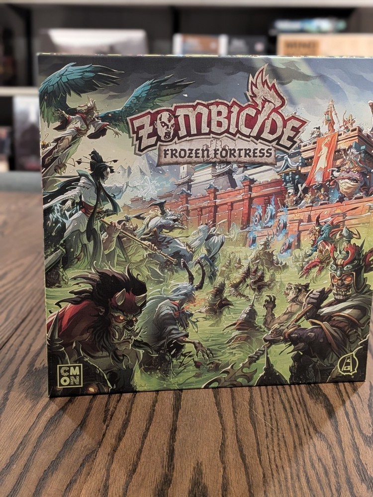 Zombicide White Death Kickstarter Frozen Fortress Used (READ DESCRIPTION)