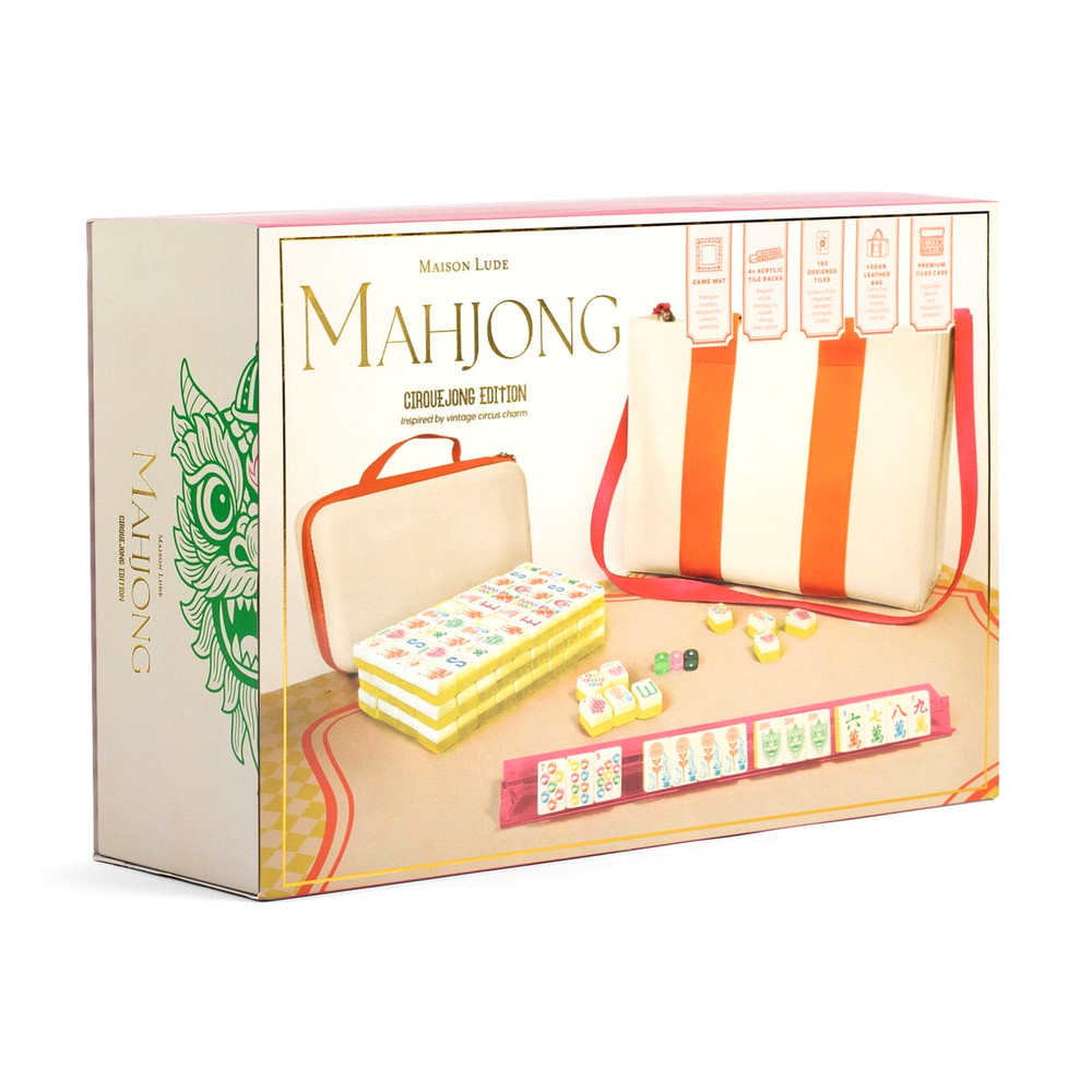 Deluxe Acrylic Mahjong Starter Kit Cirquejong LIMITED STOCK!!