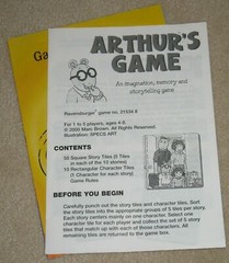 Ravensburger Marc Brown Arthur’s Game Memory and Storytelling Board COMPLETE